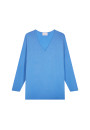 Pull manches chauve-souris en laine mérinos - Boxe
