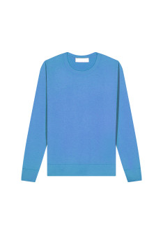 Merino wool round-neck sweater - Asena