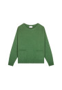 Pull ample à poches en cachemire et laine - Davina 8251