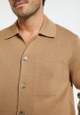Merino wool button-down jacket - Samuel