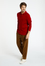Polo manches longues en laine mérinos - Sidney 8281