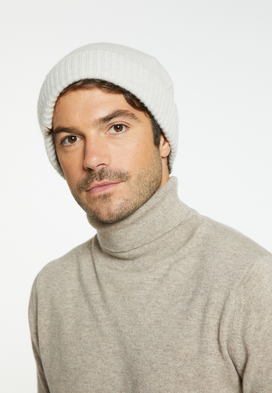 Unisex cashmere and wool hat - Gad