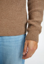 Pull col rond en cachemire 4 fils - Liverpool 7012 volute - 09 Gris moyen