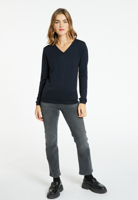 Wool V-neck sweater - Arya