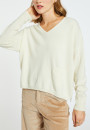 Pull ample avec poche - Balba 6612 gris clair - 11 Gris clair