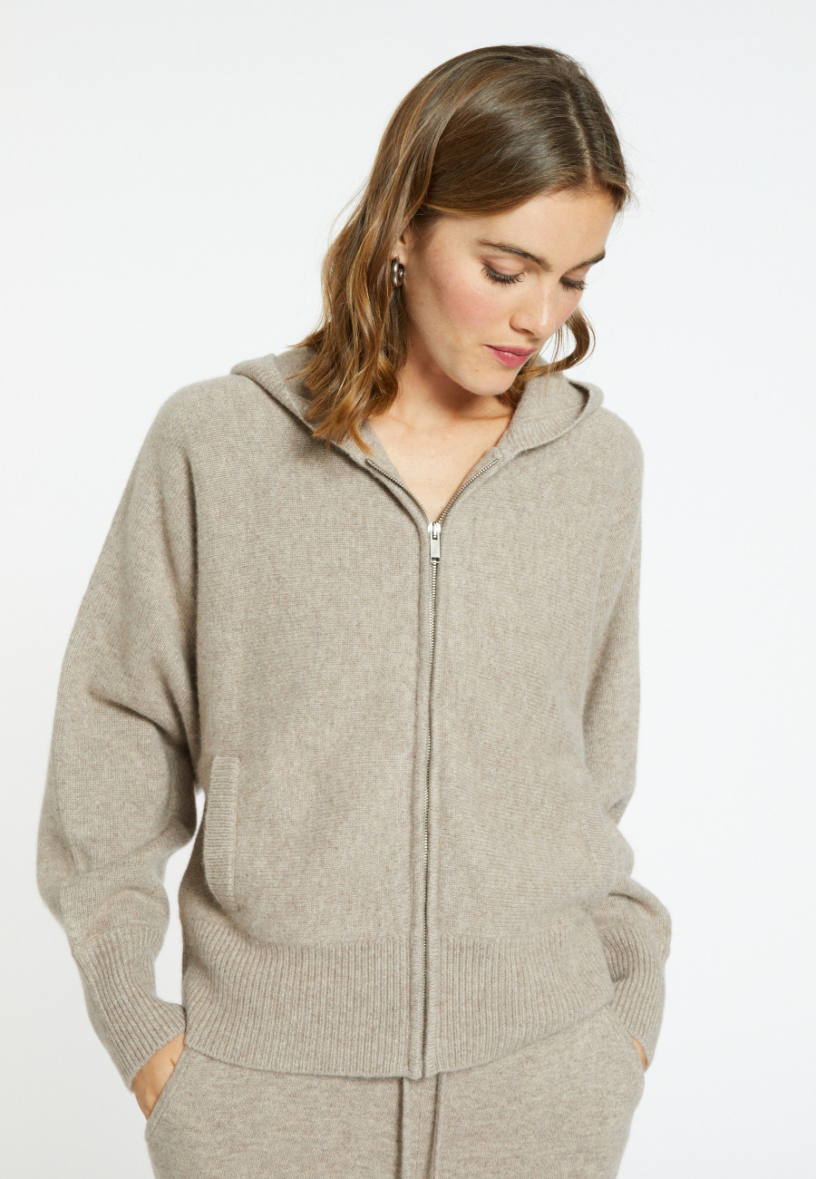 Gilet zippé en cachemire - Gabien