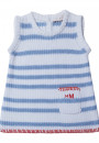 Robe pour bébé en coton - Klaxon 6559 blanc mistral - 02 Blanc