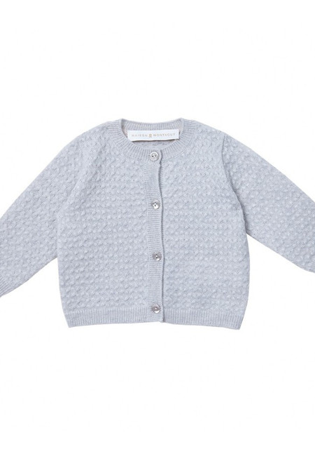 Gilet pour bébé en cachemire - Iris