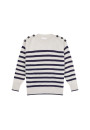 Pull marinière en cachemire et laine - Carice 8305