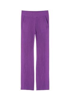 Pantalon à poches en laine mélangée - Carmen 8290