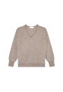 Pull court en cachemire - Alex