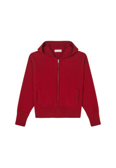 Zipped cashmere cardigan - Gabin