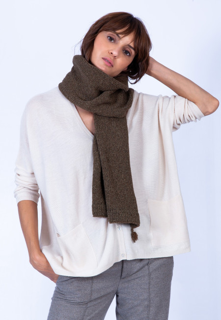 Silk and wool scarf — Guila