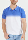 Polo dégradé en coton et lin - Django 6921