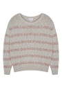 Pull rayé en coton et lin - Thildie 