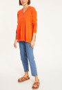 Organic cotton V-neck sweater - Meve