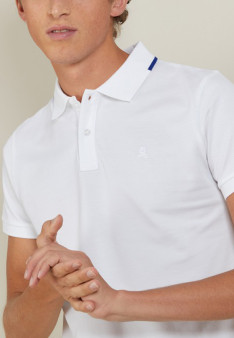 Polo manches courtes en coton piqué - Babel