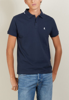 Polo manches courtes en coton piqué - Babel