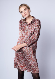 Silk shirt-dress by Maison Montagut & Maison Martin Morel - Gaspard