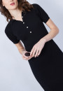 Robe col polo en coton - Jacee
