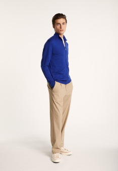 Gilet zippé en 100% laine mérinos - Bastian