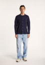 Chemise manches longues en lin cachemire - Bazar