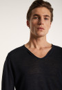 T-shirt col tunisien en lin flammé - Blayne 7230 epice - 46 Marron clair