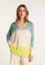 T-shirt dip dye manches longues - Nahla Bis