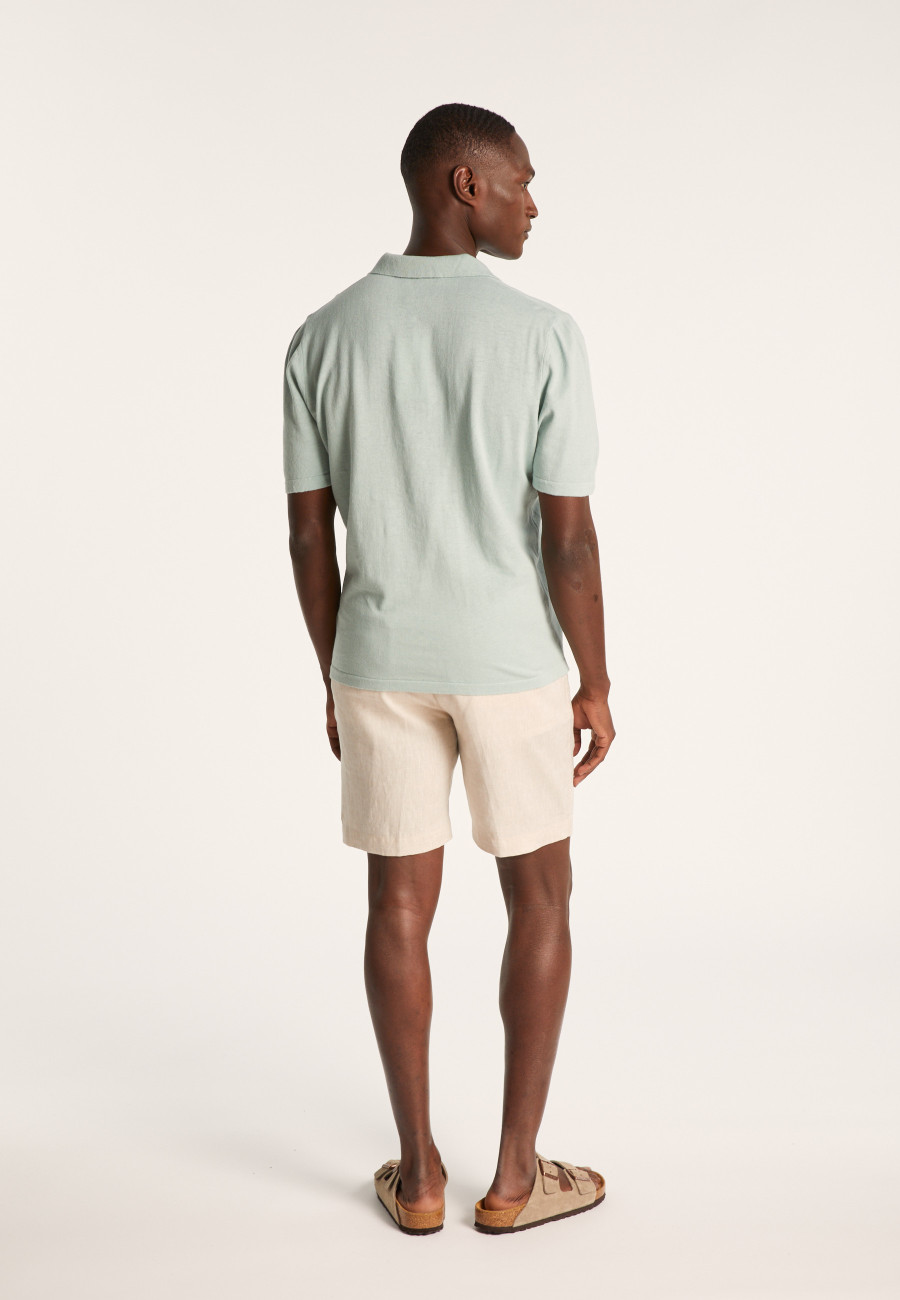 Polo coton lin - Iouri