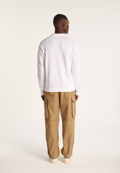 Polo manches longues en coton - Ido