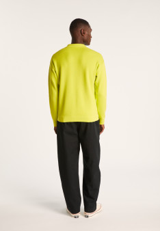 Polo manches longues en coton - Ido