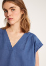 T-shirt col V en lin - Dala