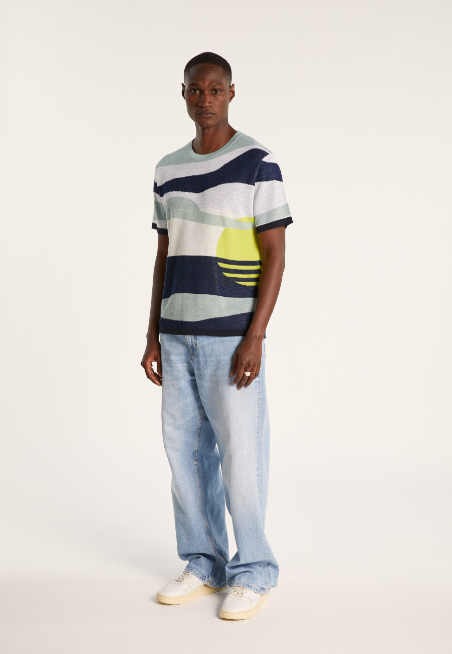 Flamed linen T-shirt - Innocent