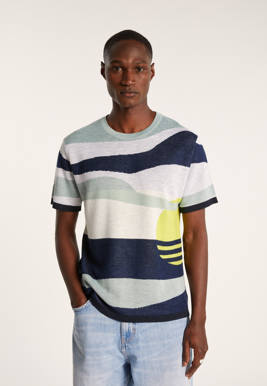 Flamed linen T-shirt - Innocent