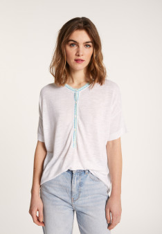 T-shirt en coton et lin - Laura