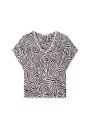 T-shirt léger en lin flammé - Leona