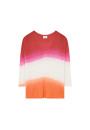 T-shirt dip dye manches longues - Nahla Bis