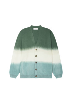 Cardigan dip&dye coton et lin - Irmin