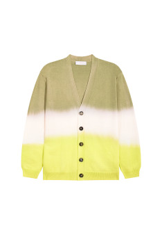 Cardigan dip&dye coton et lin - Irmin