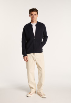 Bombers en cachemire Felix 6340 marine - 05 bleu marine