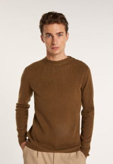 Pull col montant en cachemire Fernand 6351