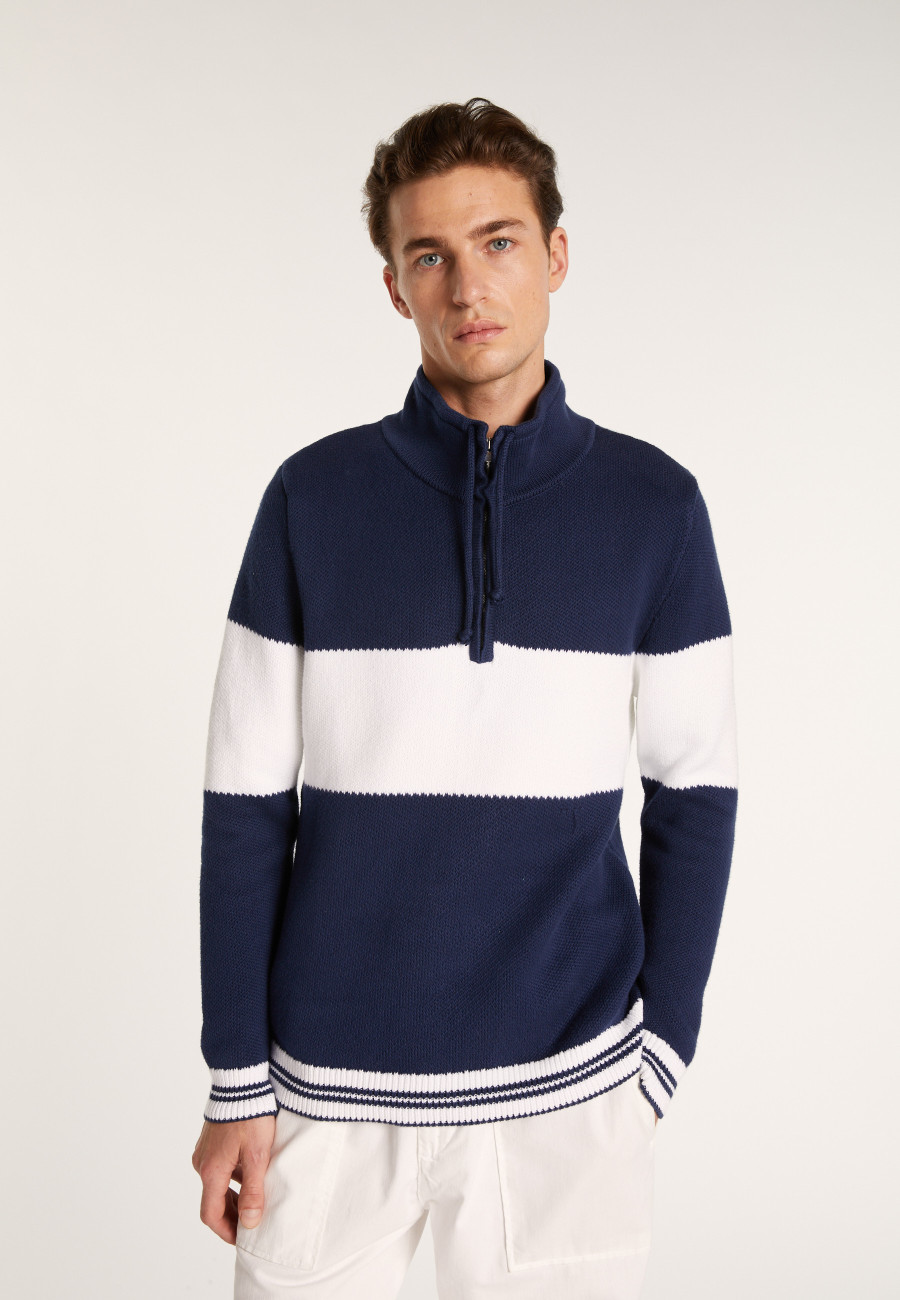 Pull col montant zippé - Loic 6507