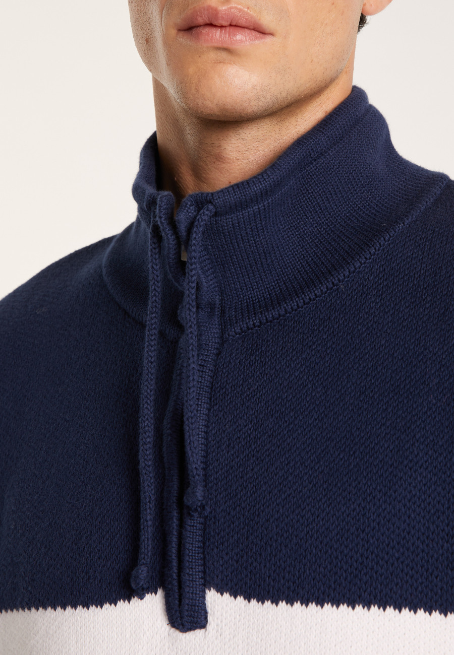 Pull col montant zippé - Loic 6507