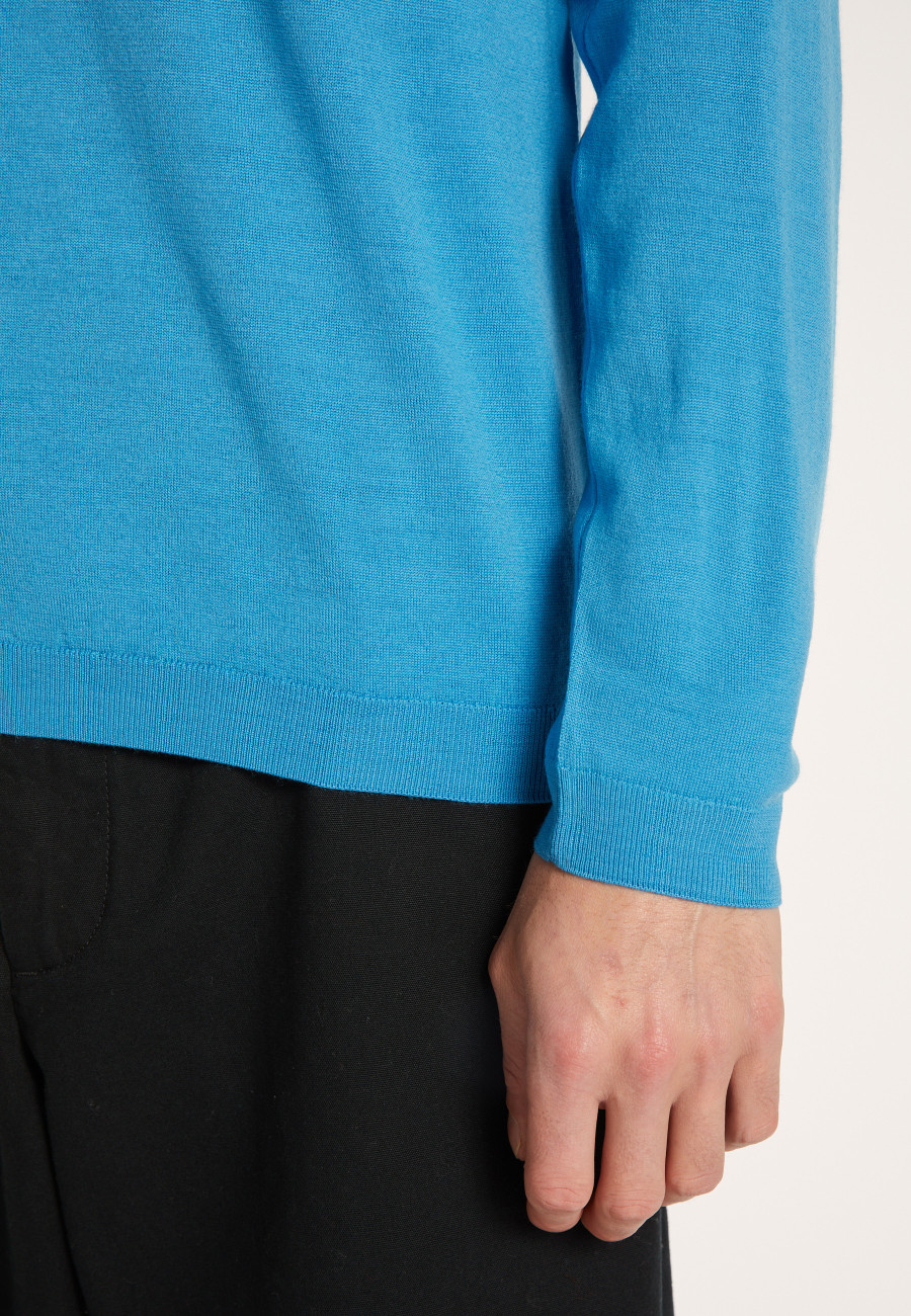 Pull col V en laine mérinos - Elmo