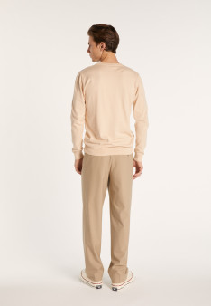 Cotton round neck sweater - Balboa