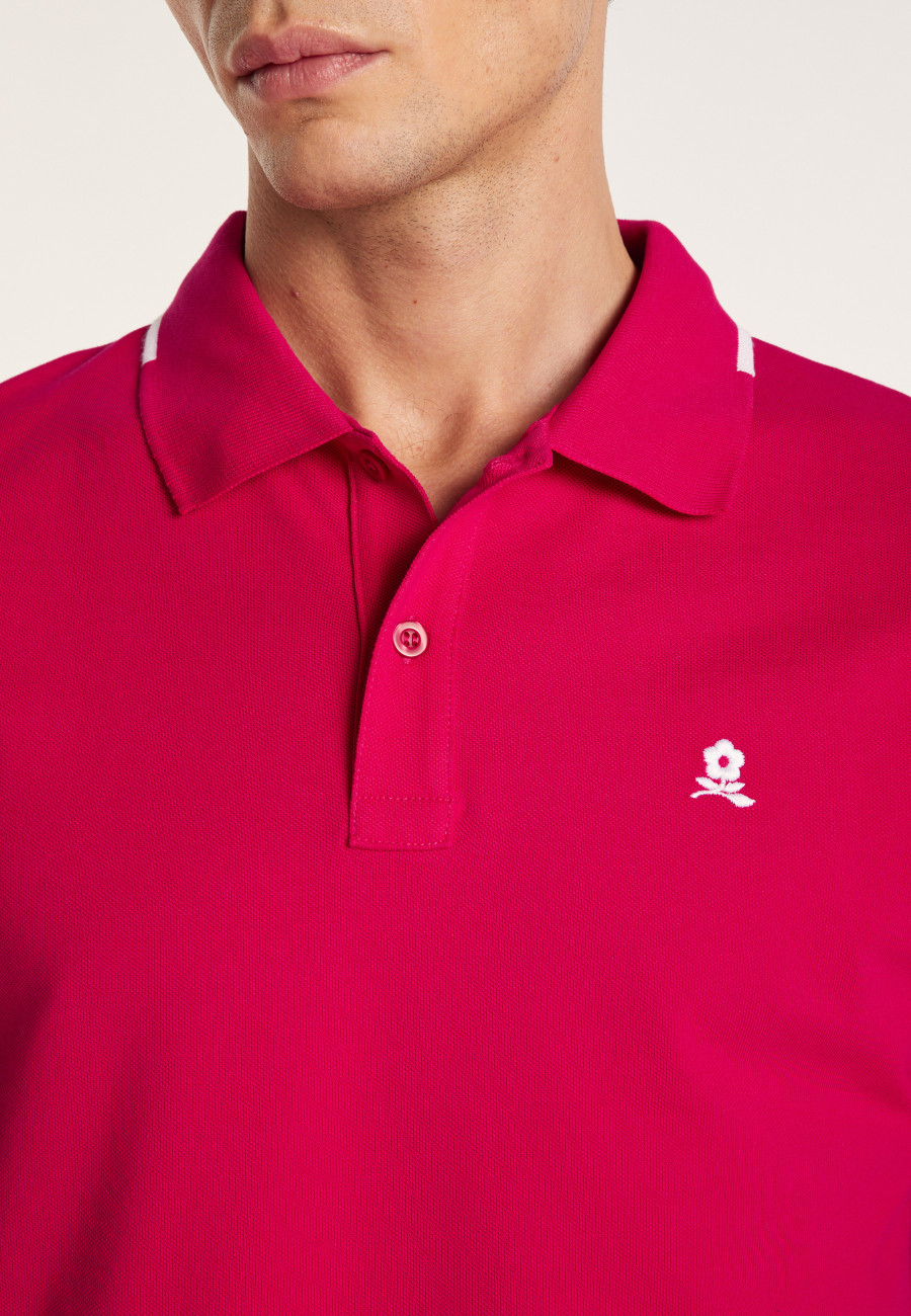 Polo manches courtes en coton piqué - Babelle