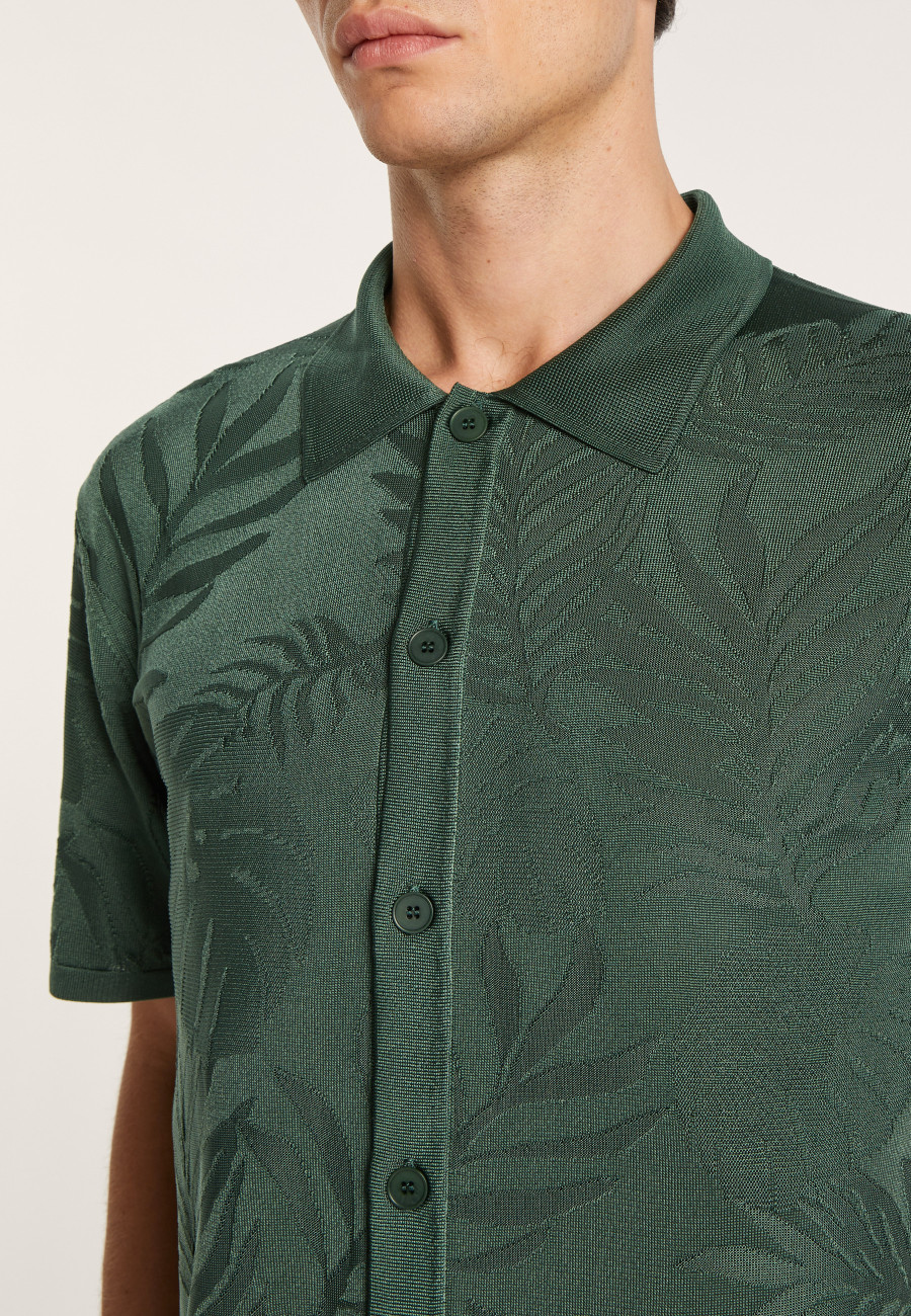 Chemise en Fil Lumière à motifs - Ivyck