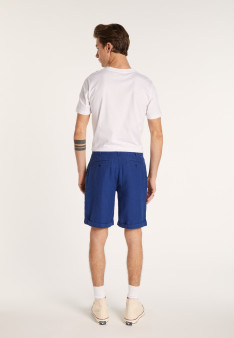 Casual shorts 100% linen-Rodez