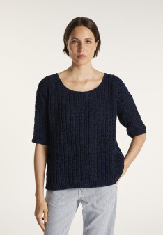 Pull en coton col V - Mariette