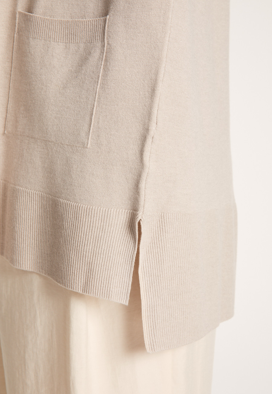 Gilet en laine et viscose - Agata